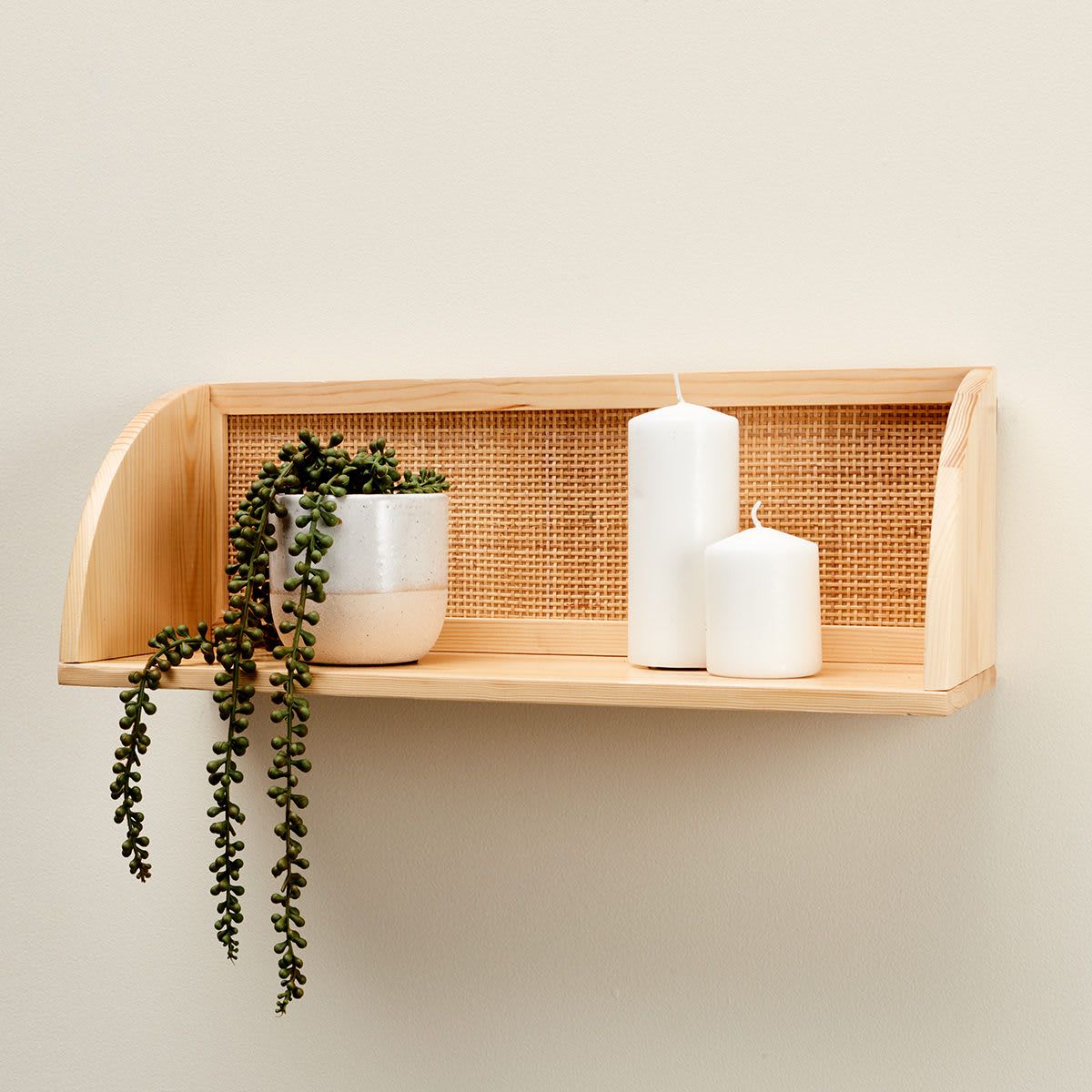 Rattan Shelf
