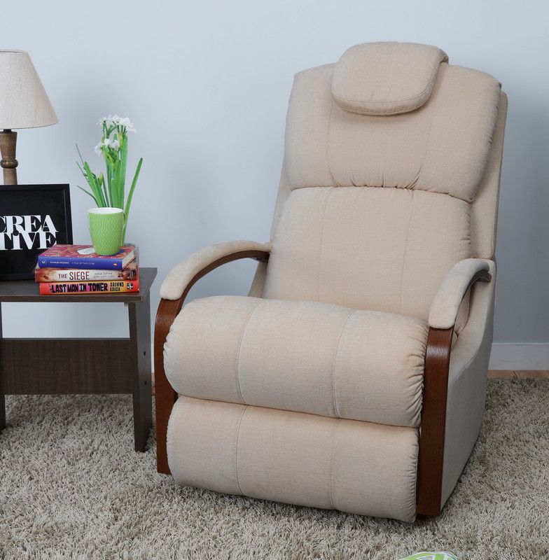 La-Z-Boy Harbortown Fabric Manual Rocker Recliners Recliner  (Finish Color - Salmon Pink, Knock Down)