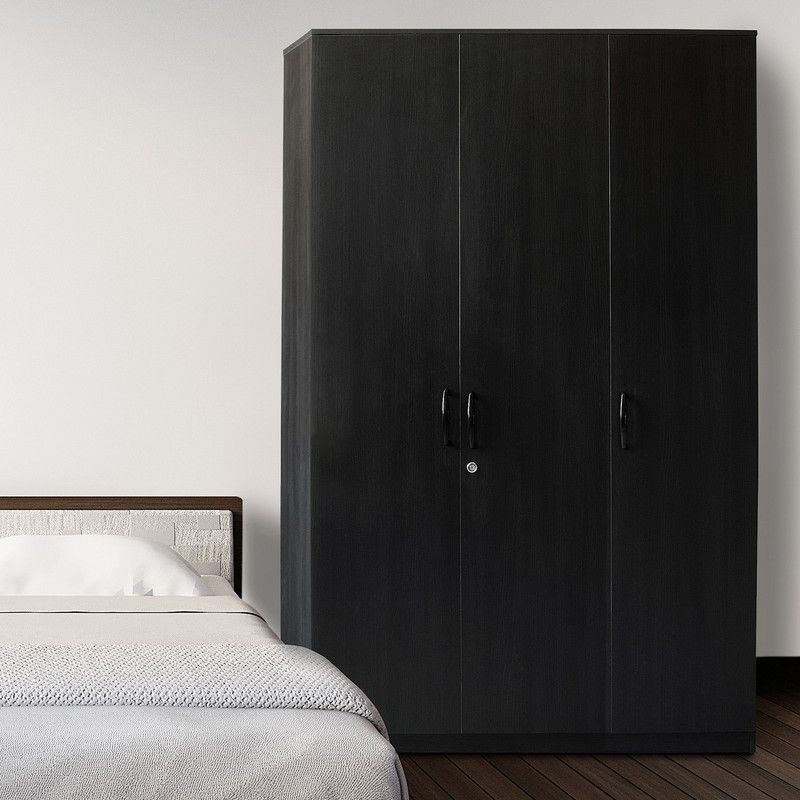 Zuari Engineered Wood 3 Door Wardrobe  (Finish Color - Imperial Teak, Knock Down)