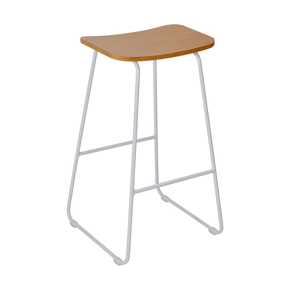 Bar Stool - White