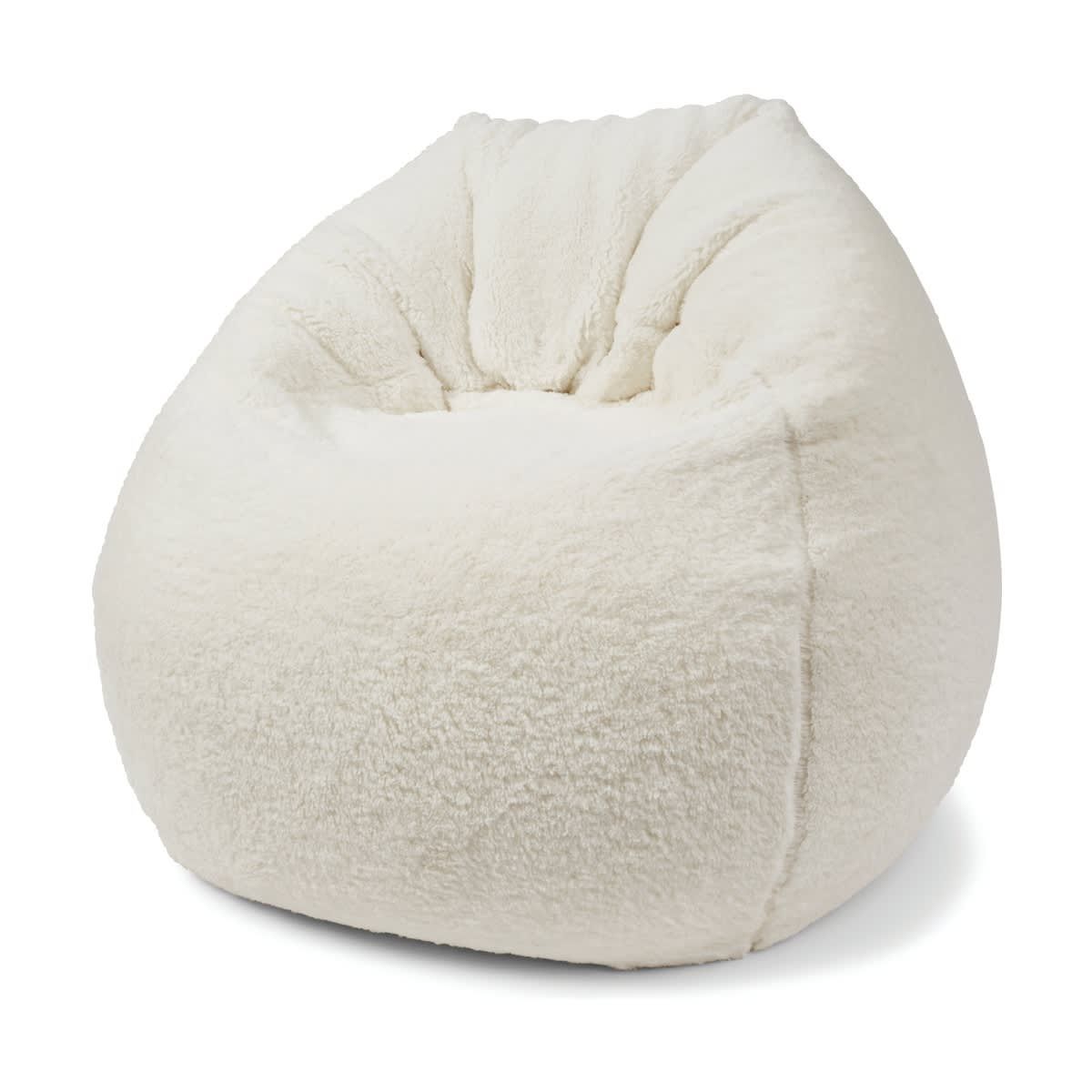 Faux Sherpa Bean Bag