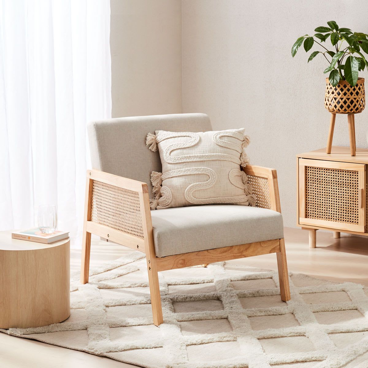 Rattan Lounge Chair