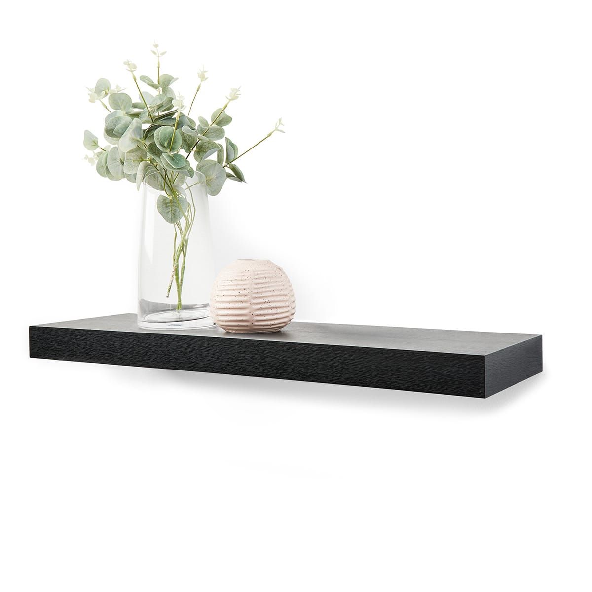 Black Floating Shelf