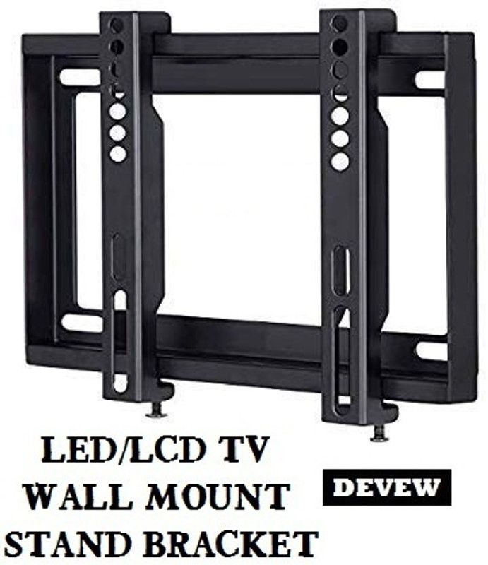 Devew Universal Wall Mount Stand For 14 inch To 32 inch LCD & LED TV (Pack of 1) Fixed TV Mount