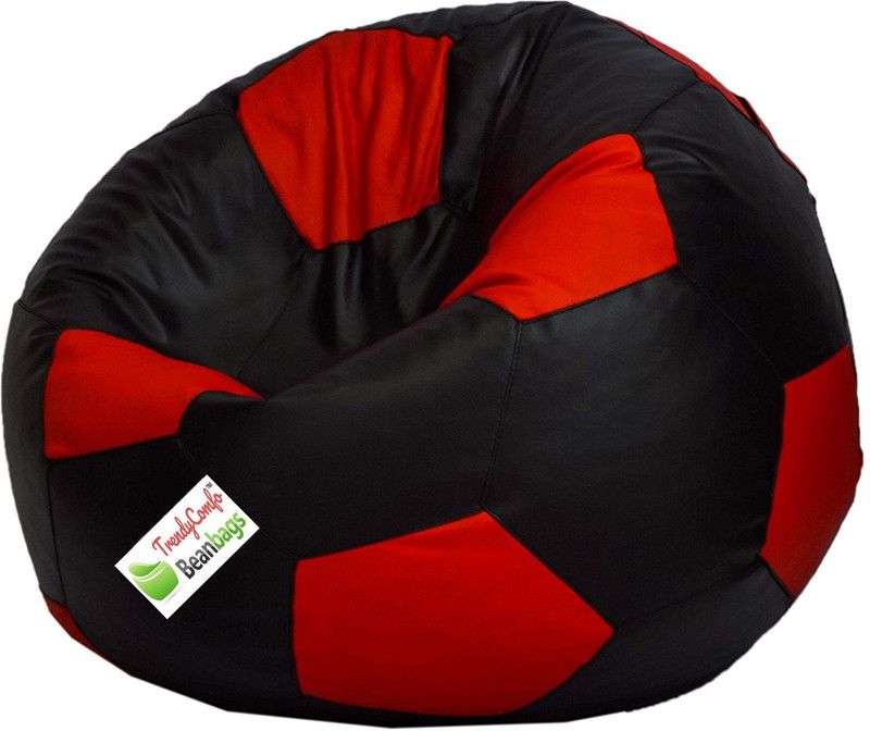 TrendyComfo XXL Pouffe Bean Bag Cover (Without Beans)  (Multicolor)