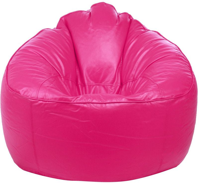 RKBeanbag XXXL Chair Bean Bag Cover (Without Beans)  (Pink)