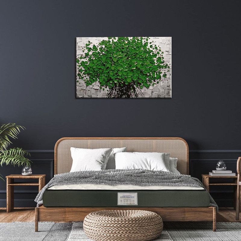 DREAMZEE 100% Natural Certified Organic 5 inch Queen Latex Foam Mattress  (L x W: 75 inch x 60 inch)