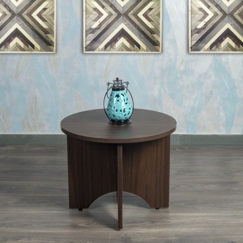 Akshni Eclipse Engineered Wood Coffee Table  (Finish Color - Walnut, Knock Down)