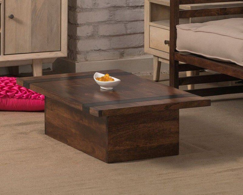 The Jaipur Living Elite Solid Wood Coffee Table  (Finish Color - Honey Brown, Pre-assembled)