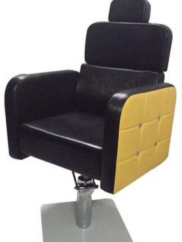 SHIVAYE ENTERPRISES Styling Chair  (Yellow, Black)