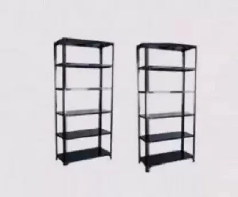 Premier Stainless Angle Rack with 5 Shelves Durable Kitchen Storage Shelf|Storage Unit| Luggage Rack