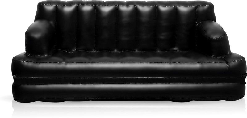 Flipkart SmartBuy Air Space PVC (Polyvinyl Chloride) 3 Seater Inflatable Sofa  (Color - Black, DIY(Do-It-Yourself))