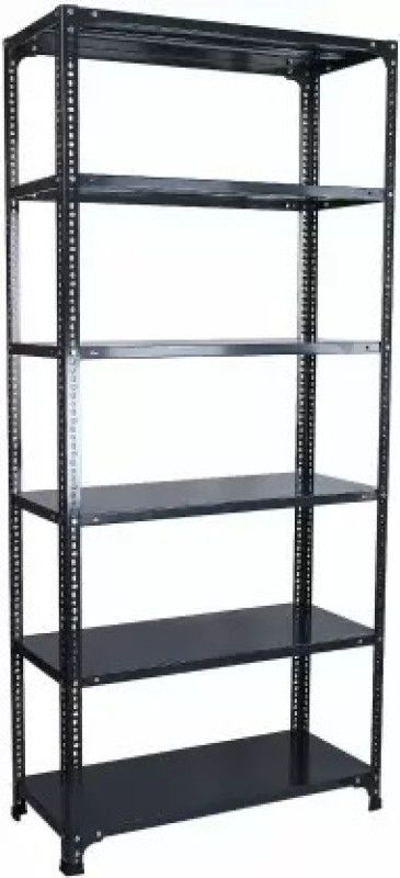 Premier Slotted Angle Rack CRC Sheet 6 Shelves 22Gauge Shelf Storage Multipurpose-153672 Luggage Rack
