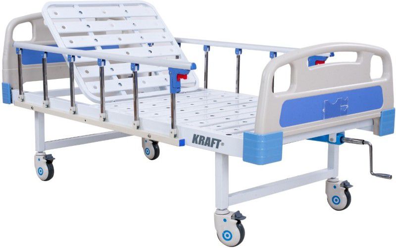 Kraft Steel Manual Hospital Bed  (Elevation Present)