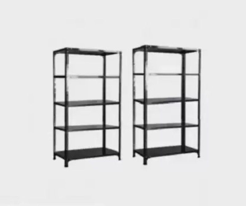Premier Angle Grey Rack with 5 Shelves CRC Sheet Storage Shelf| Luggage Rack