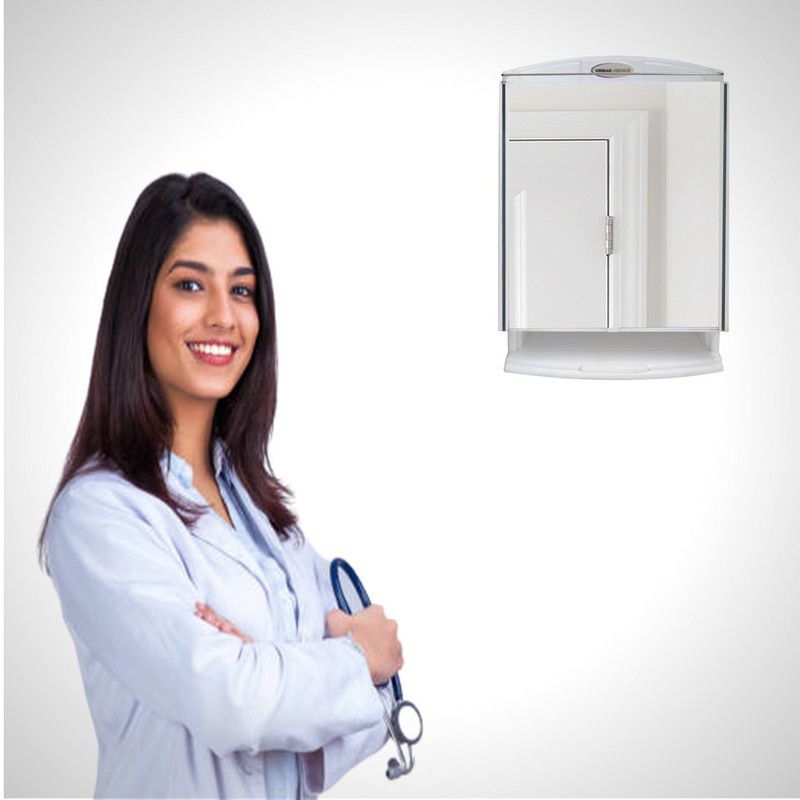 URBAN CHOICE First-Aid Organizer Fully Recessed Medicine Cabinet  (Rectangle)