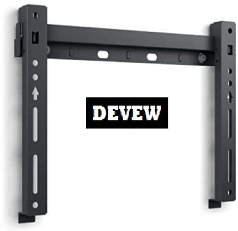 Devew TV Compatible | Universal TV Heavy Duty Fixed TV Wall Mount Bracket | Fixed TV Mount