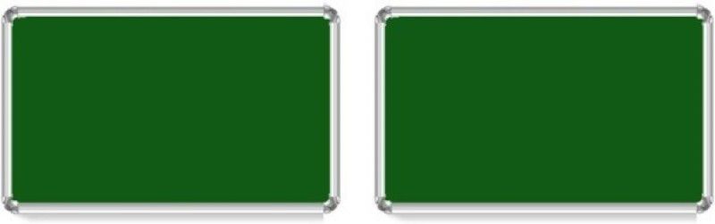 Masterfit Set of 2 Green Notice Board  (45 cm 60 cm)