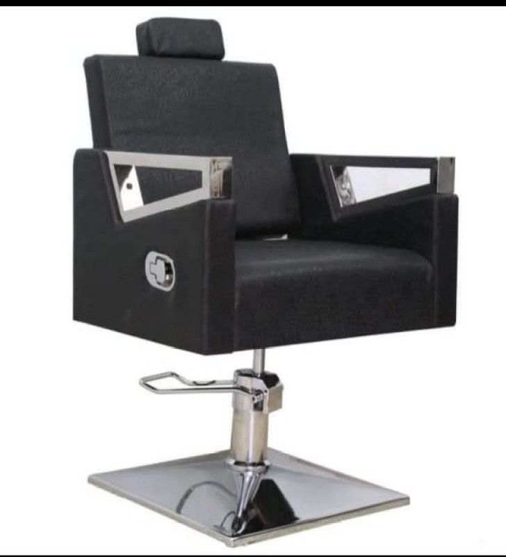 RNinteriors Styling Chair  (Black)
