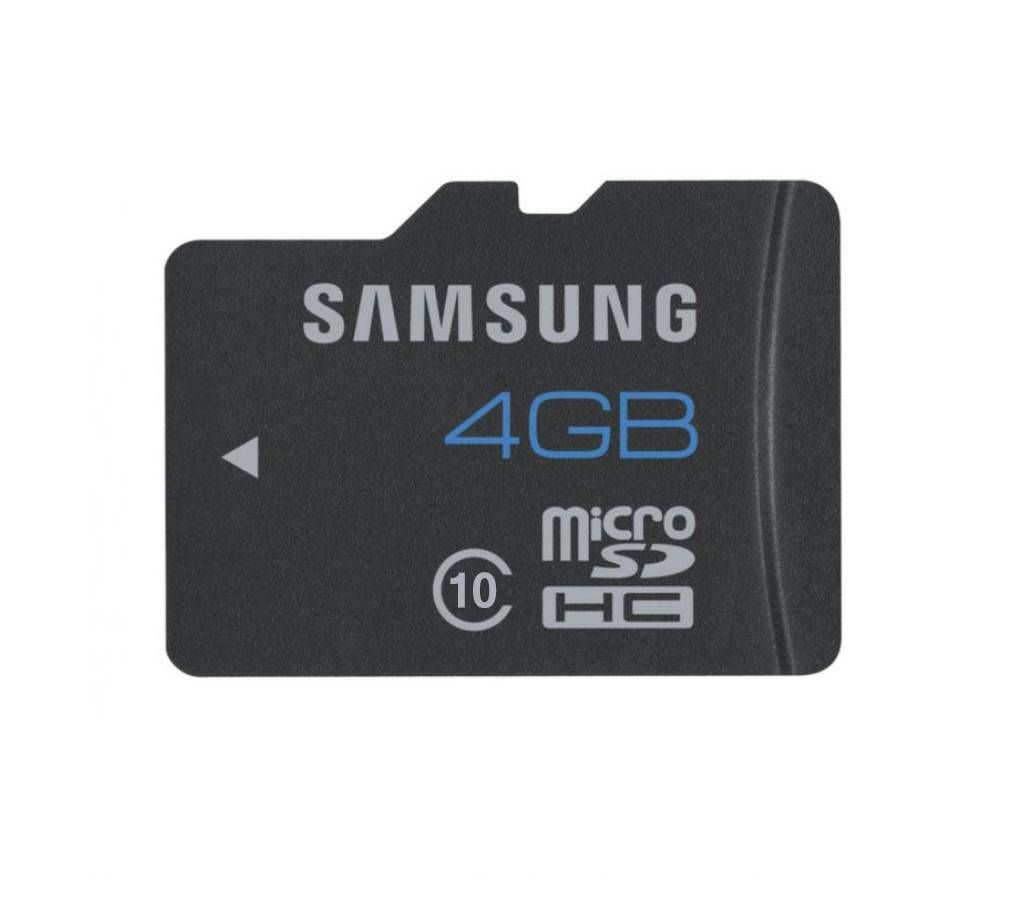 Samsung Class 10 Micro SD Memory Card - 4GB
