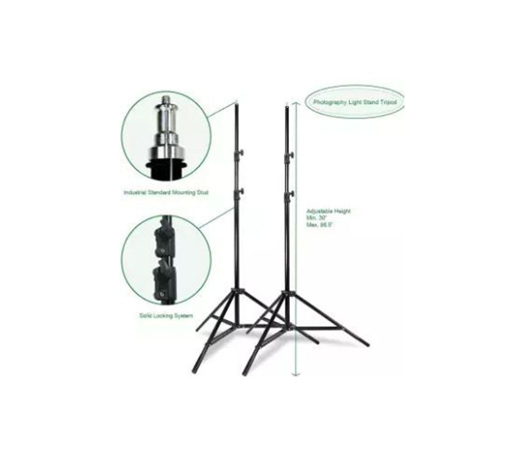 Light Stand Mark III 8 Feet Light & Umbrella Stand for Photography & Video- DNM