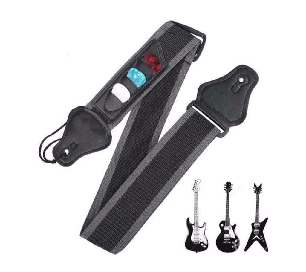 Adjustable Simple Design Acoustic Electric  Acoustic Bass Guitar Strap Belt