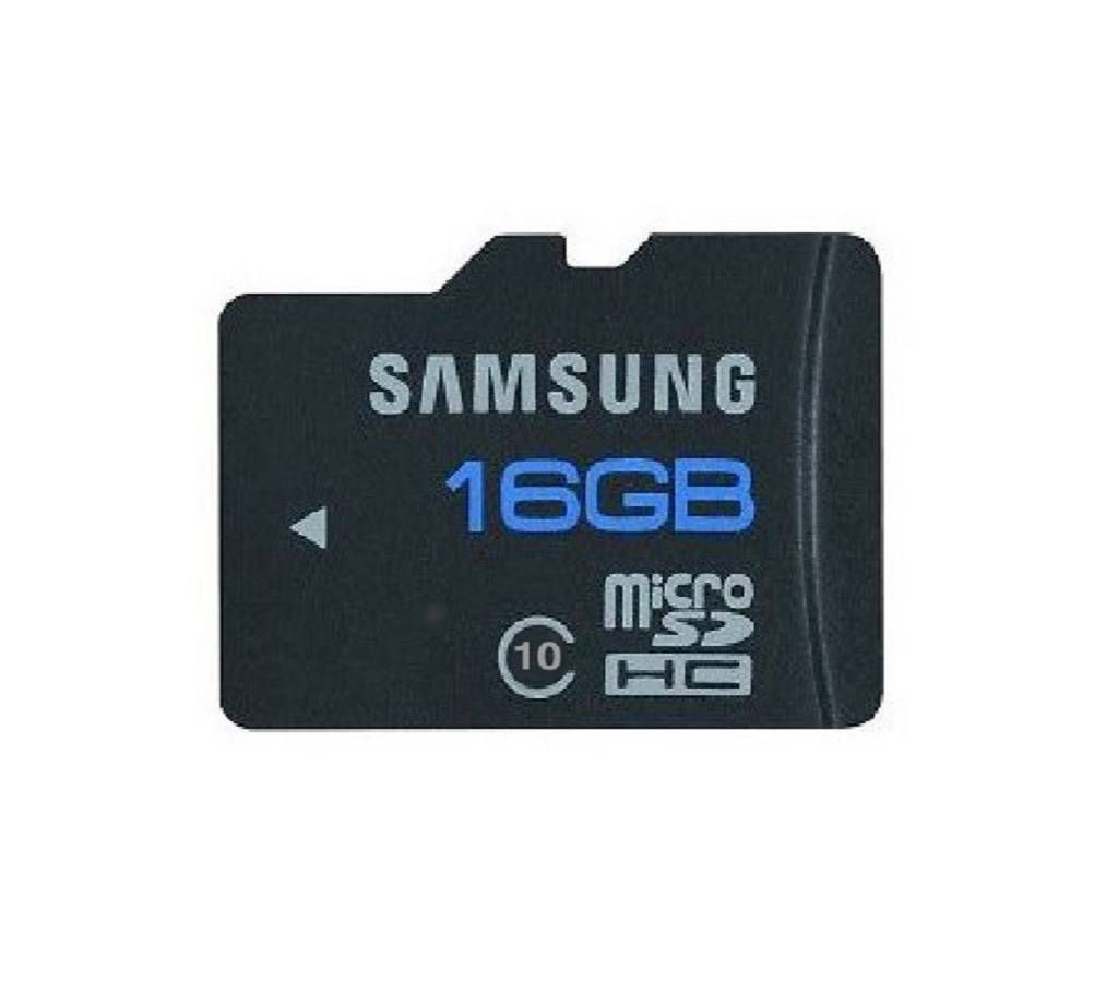 Samsung Class 10 Micro SD Memory Card - 16GB