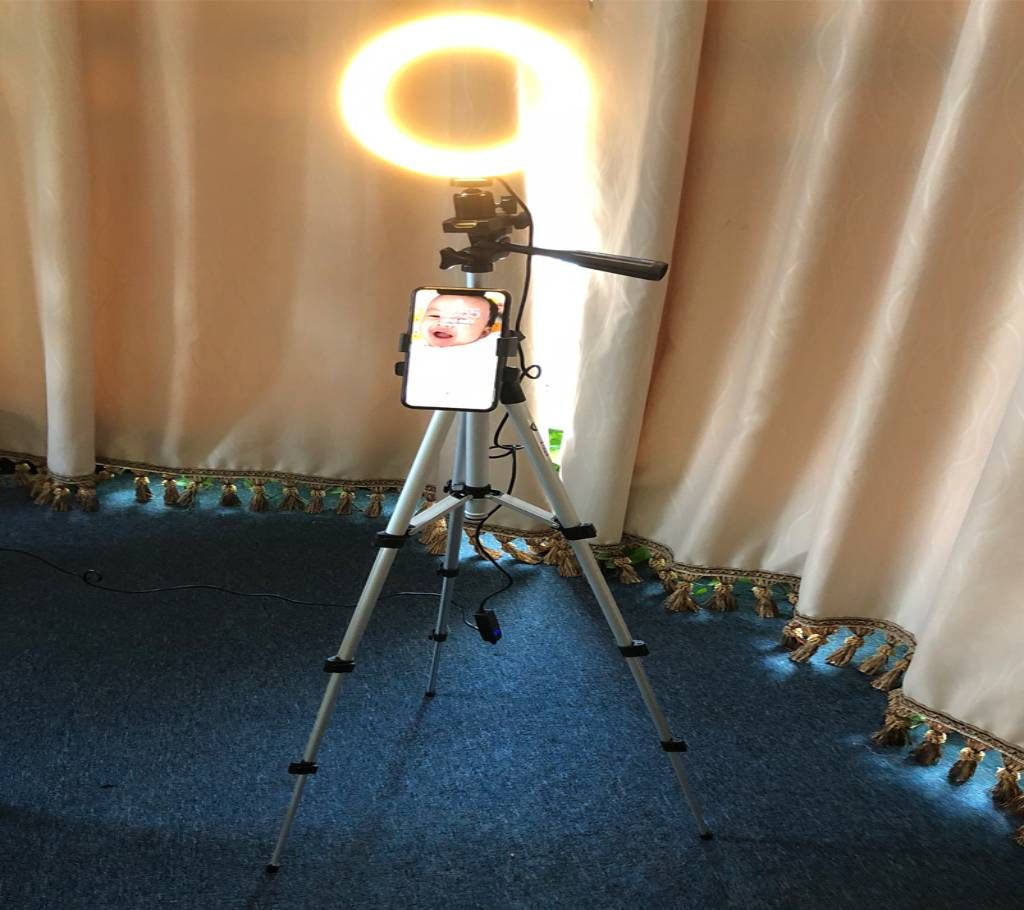 Studio Ring Light Triped Set