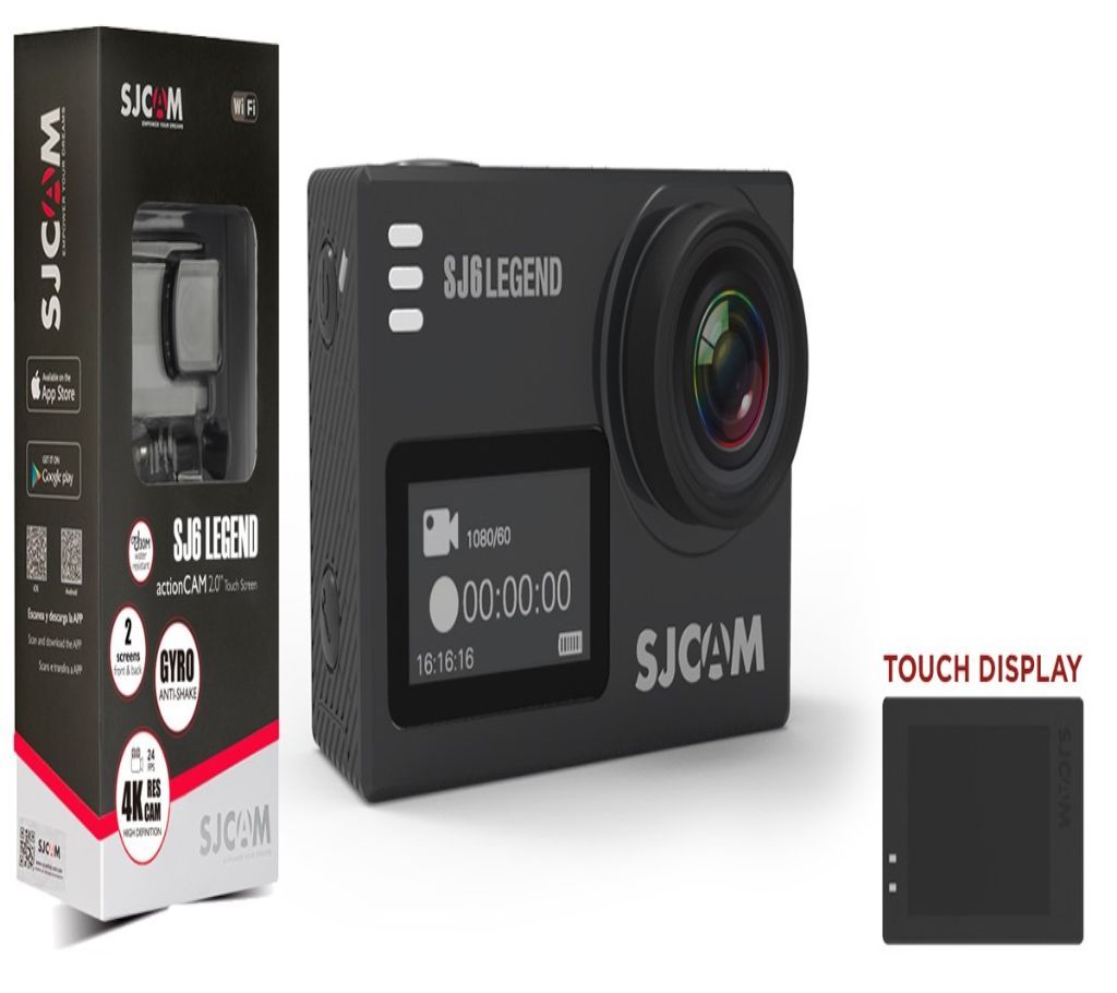 SJCAM SJ6 LEGEND 4K WiFi Action Camera (Touch Screen)