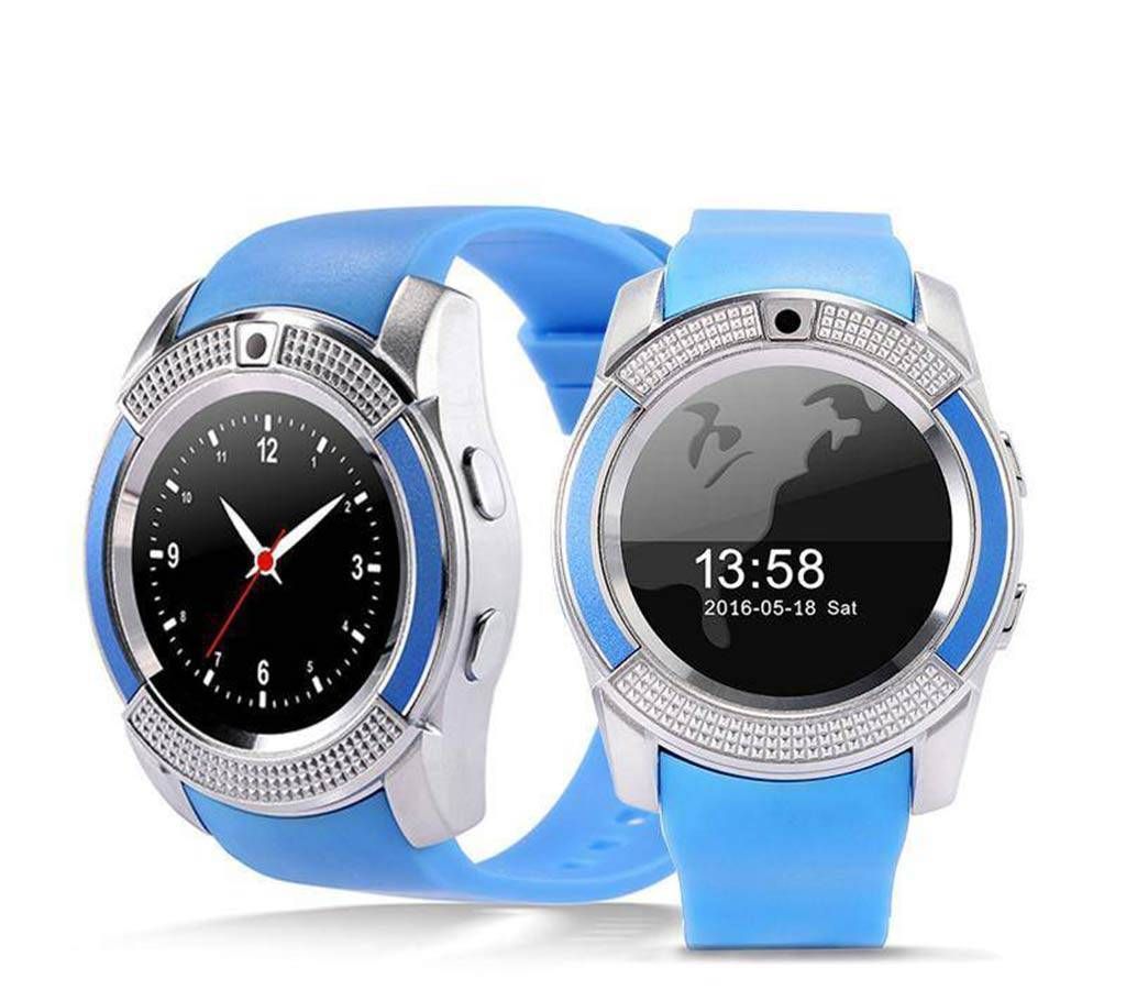 V8 Sim supported Bluetooth smart watch 