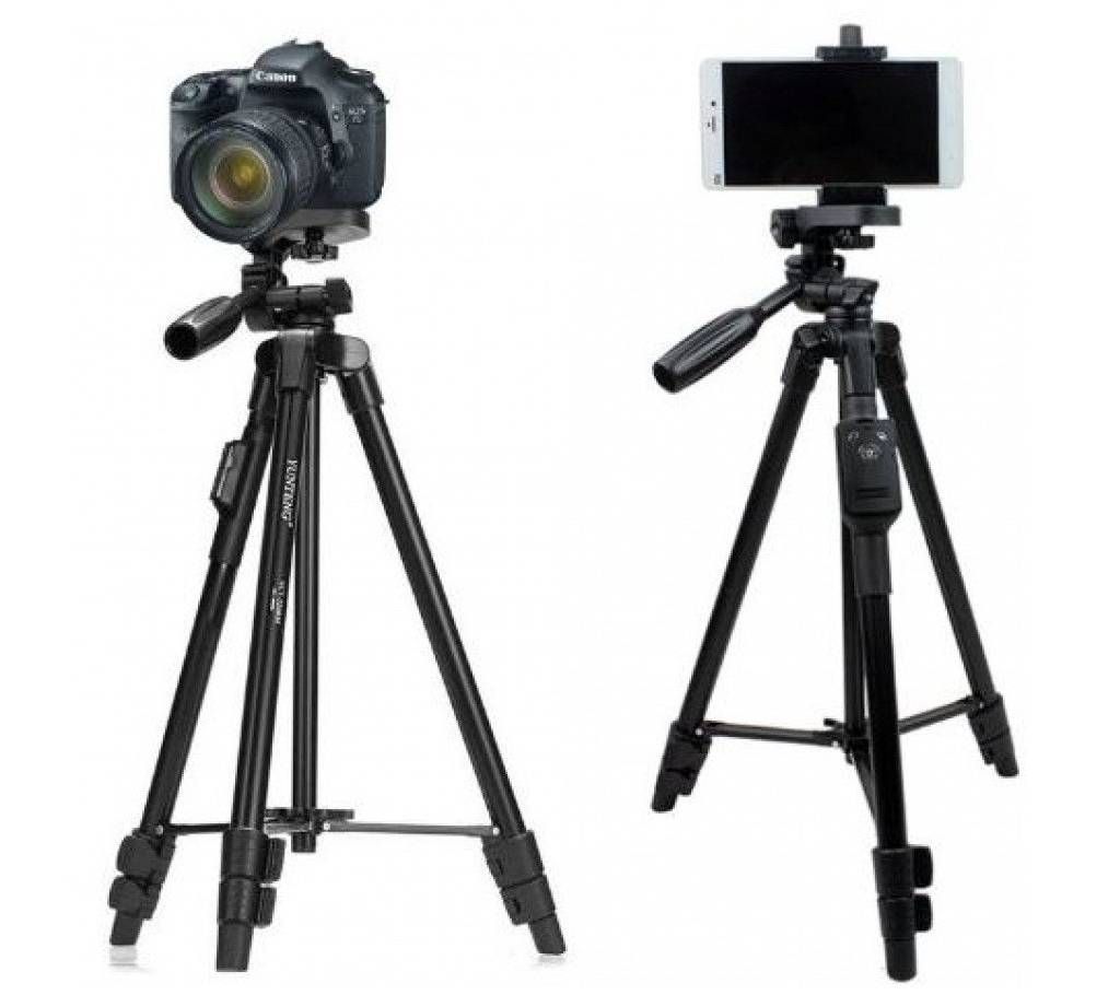 Yunteng VCT-5208 Bluetooth Professional Tripod Camera Stand