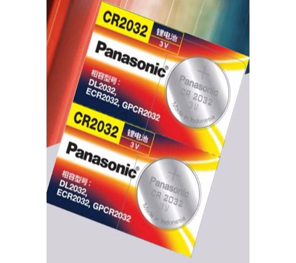 1pcs Original PANASONIC CR2032 3V Coin Lithium Battery