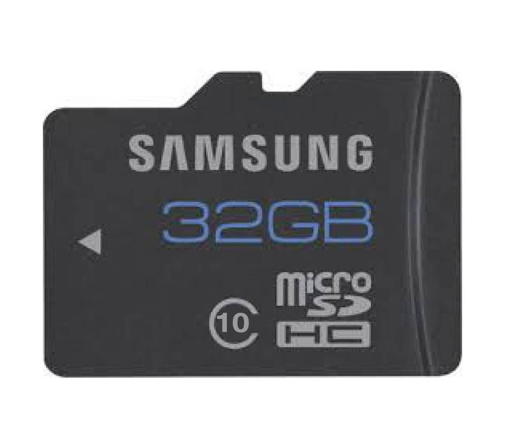 Samsung Class 10 Micro SD Memory Card - 32GB
