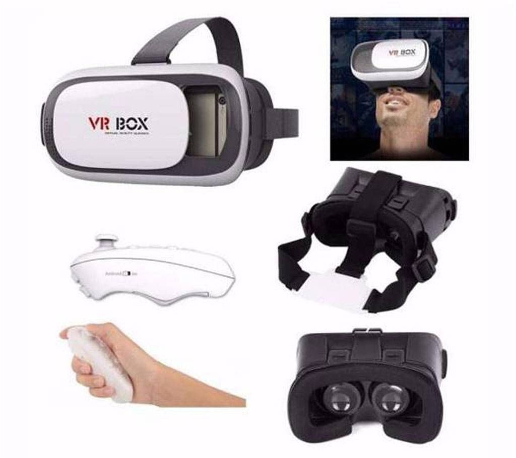 VR Box and Wireless Bluetooth Remote Control