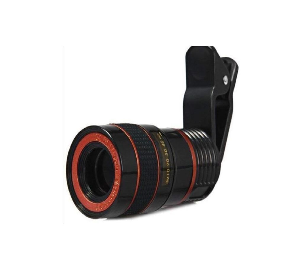 8x Zoom Lens Telescope Universal Camera Lens  WLB Set