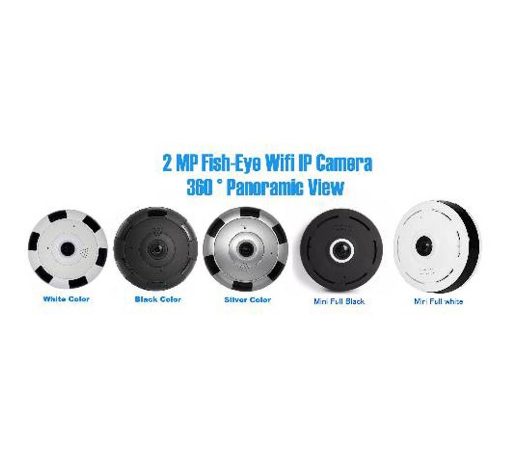 Wifi IP 360 ° Panoramic Fish-eye Security Camera