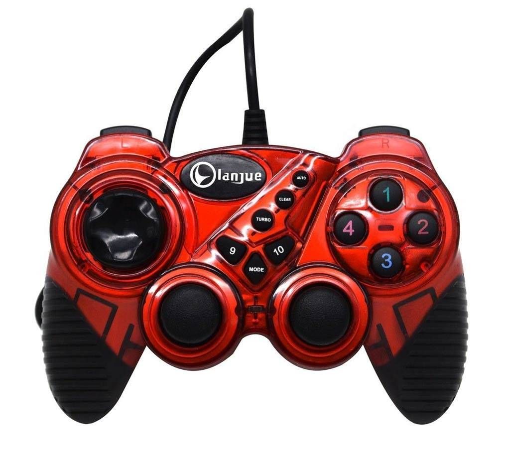 USB 2.0 wired dual vibration game pads