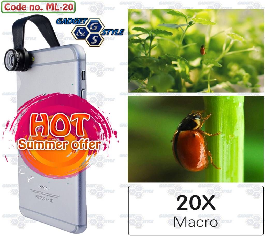 20x Universal Macro Lens