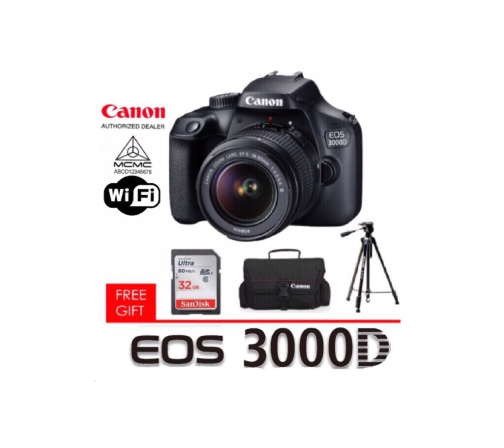 Canon 3000D Kit