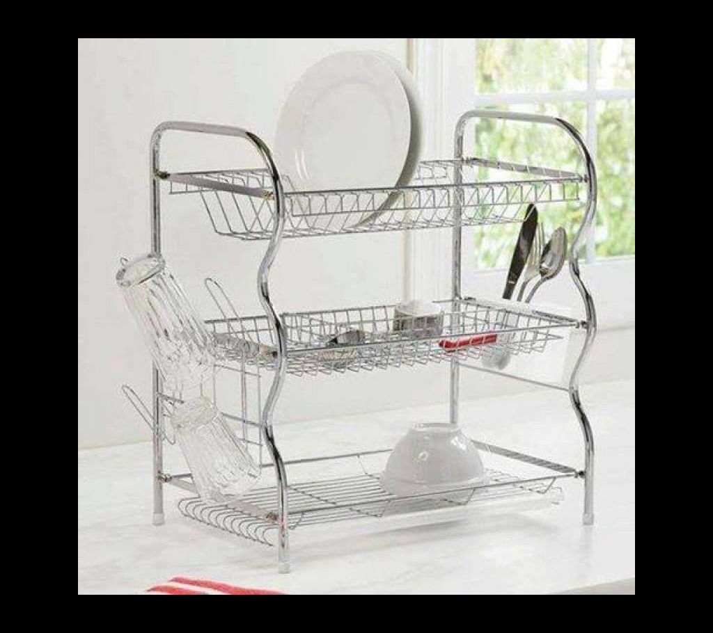 3 layer rack 