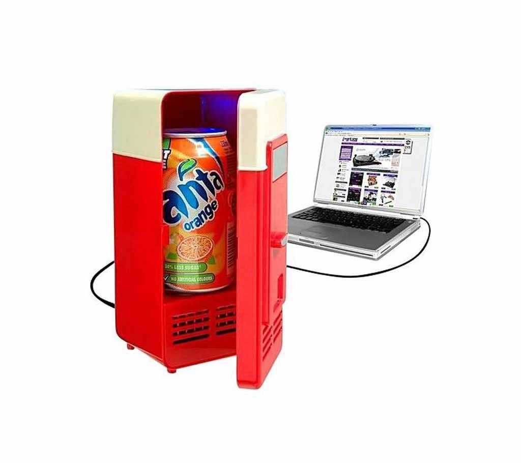 Portable USB Mini Fridge - Red