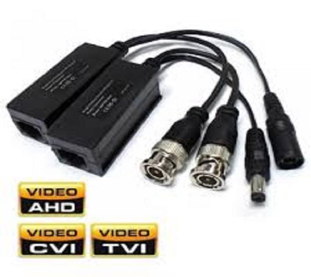 Vedio Balun auto lock system for CCTV camera 