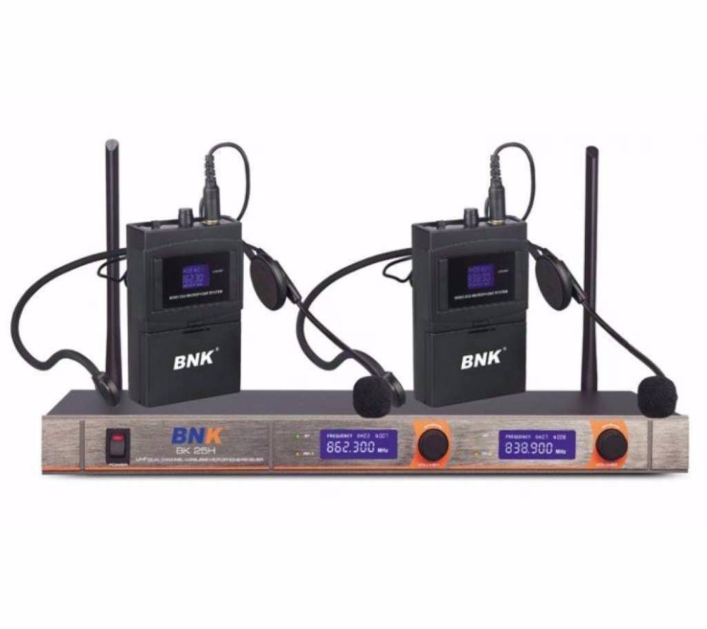 BNK - BK25H Double Wireless Microphone