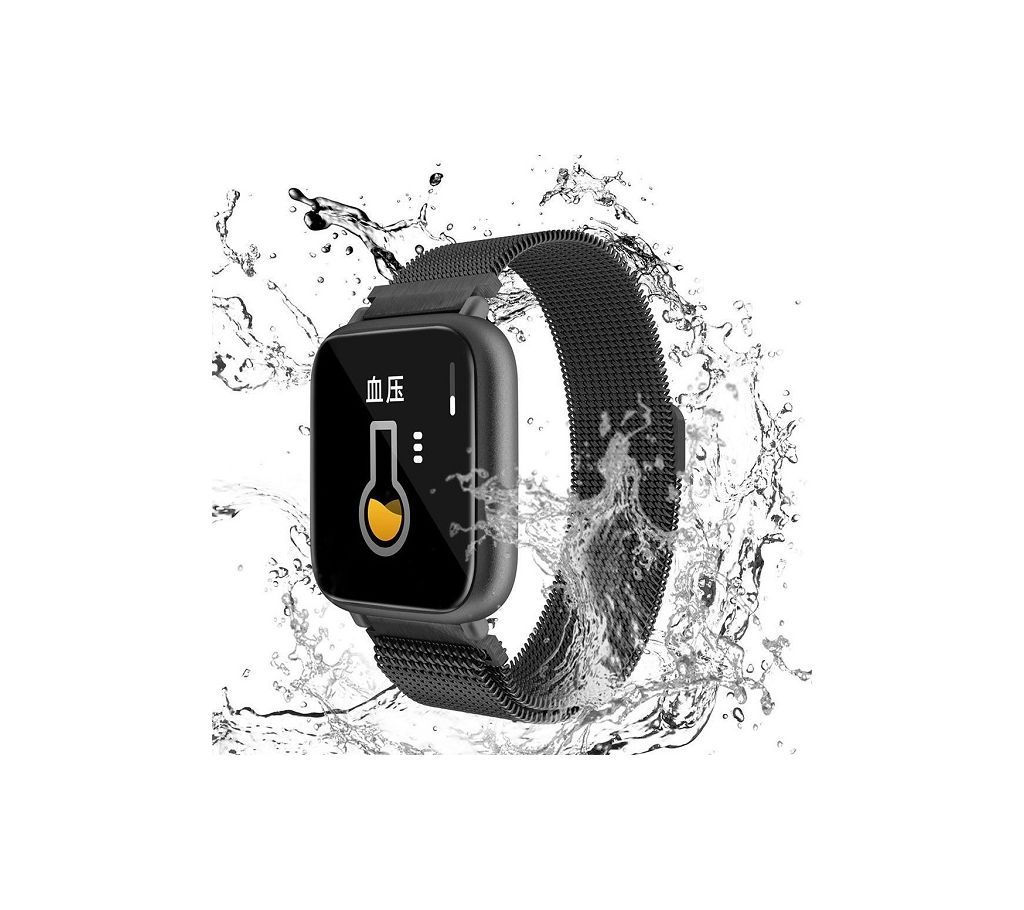Q1 BT5.0 Smart Watch Bracelet Heart Rate Monitor IP68 Waterproof For IOS Android  CHG