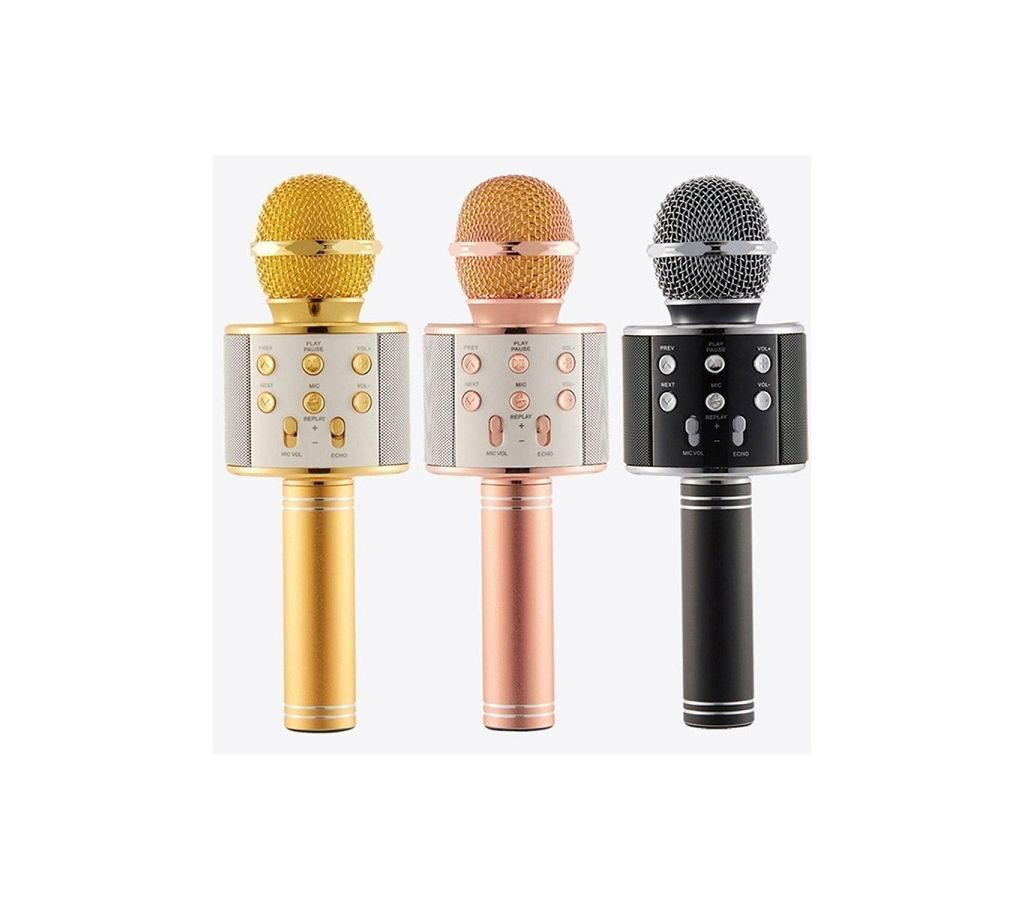Bluetooth Wireless Microphone WS-858 (Multicolor)  DNM