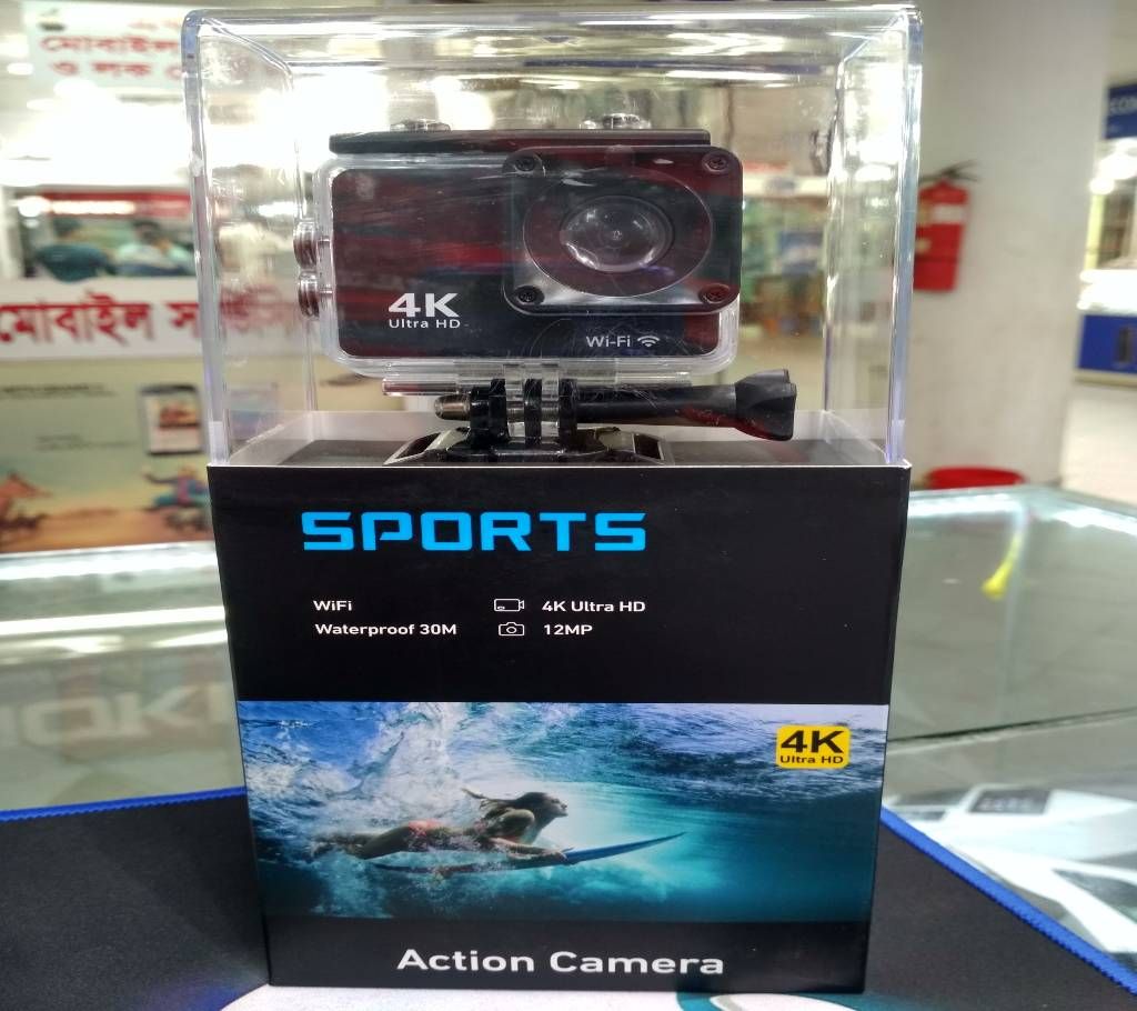 Sports action camera 4k ultra HD
