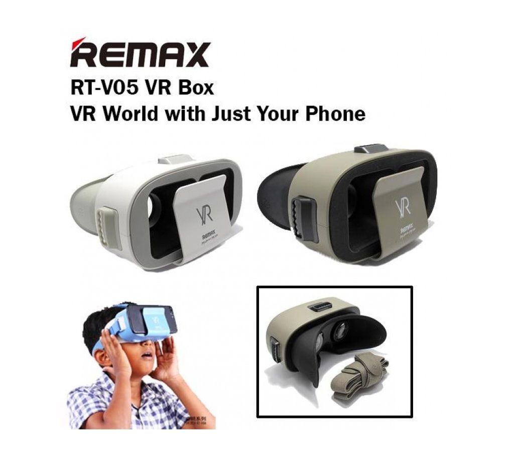 Remax RT-V05 VR Box 5.5 Inch Virtual Reality Headset
