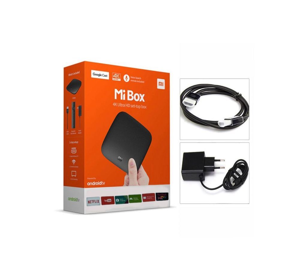 Xiaomi Mi Box 4K Android TV Box (Global Version)