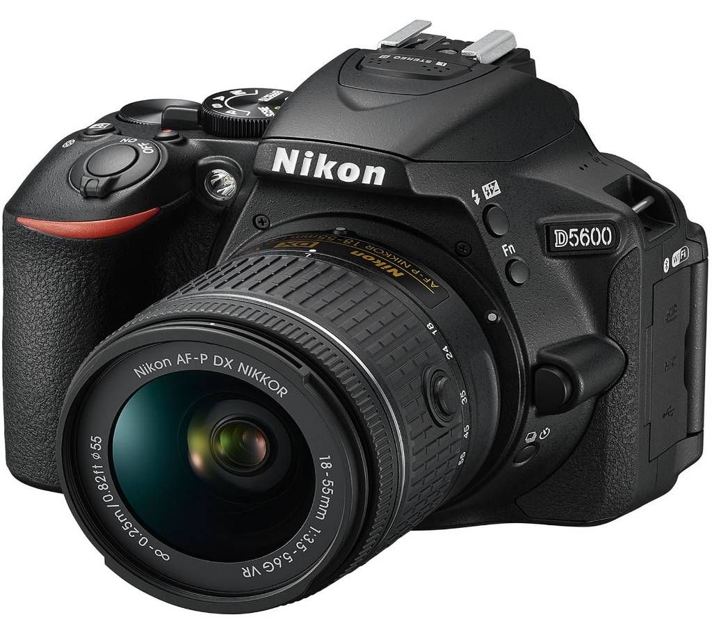 Nikon D5600 Digital SLR Camera & 18-55mm VR DX AF-P Lens