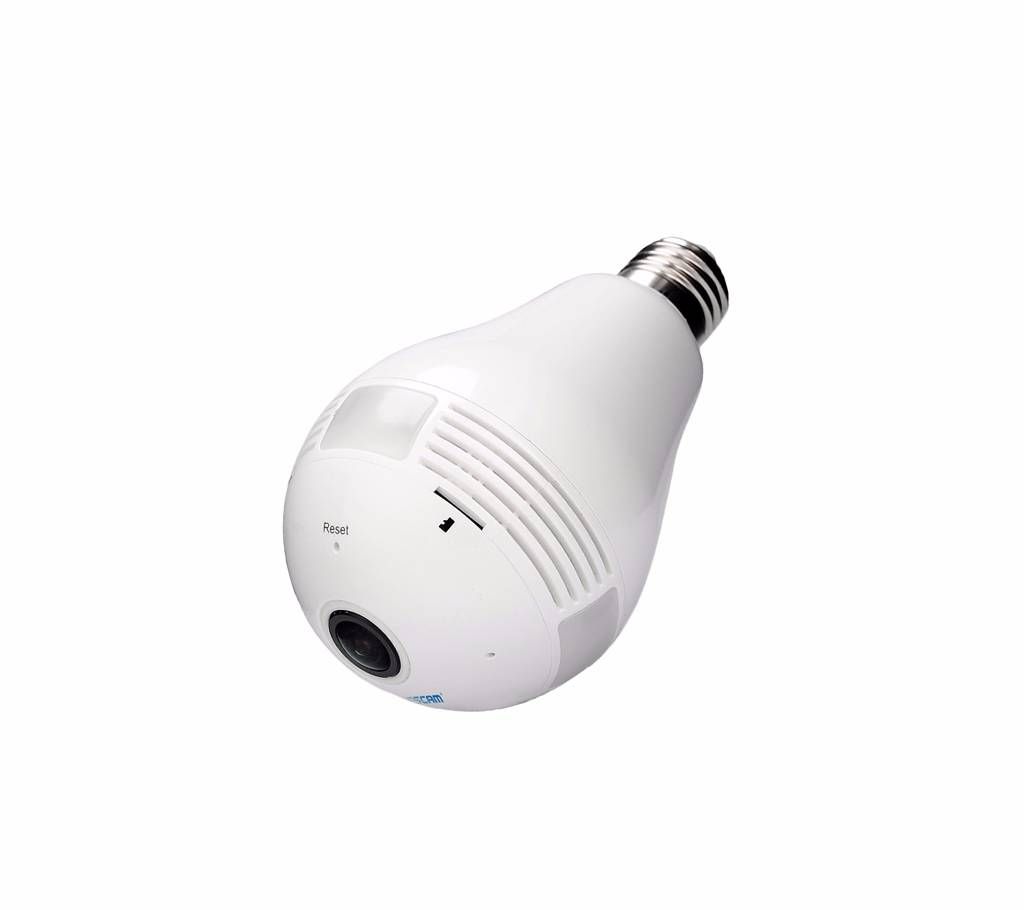 360 Degri panaromic ip camera with light